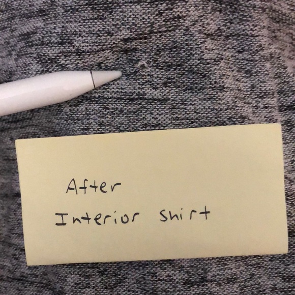 Knit Grey Three-Quarter Length Sleeve Tapered Top - Picture 12 of 12